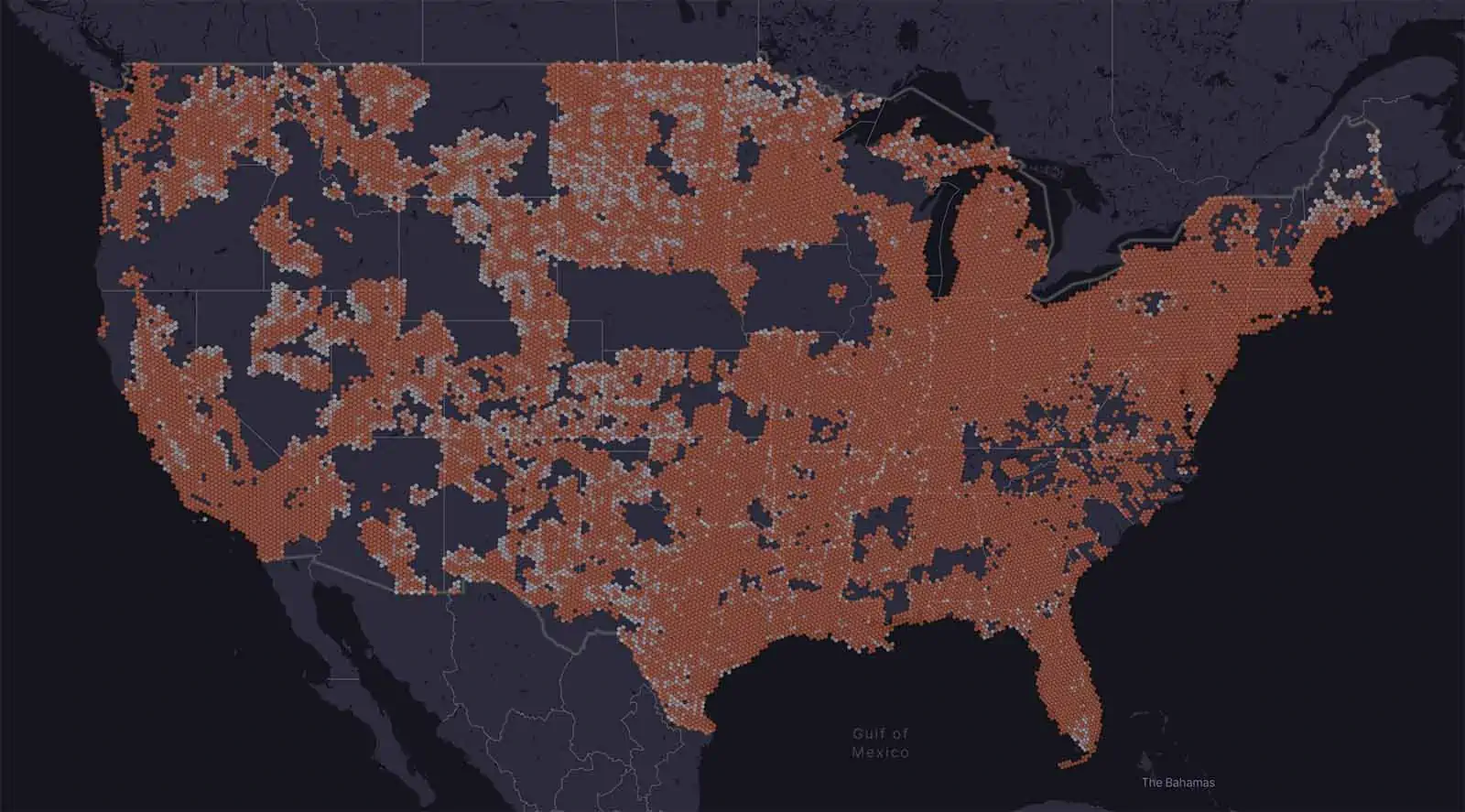 Boost Infinite 5G coverage map