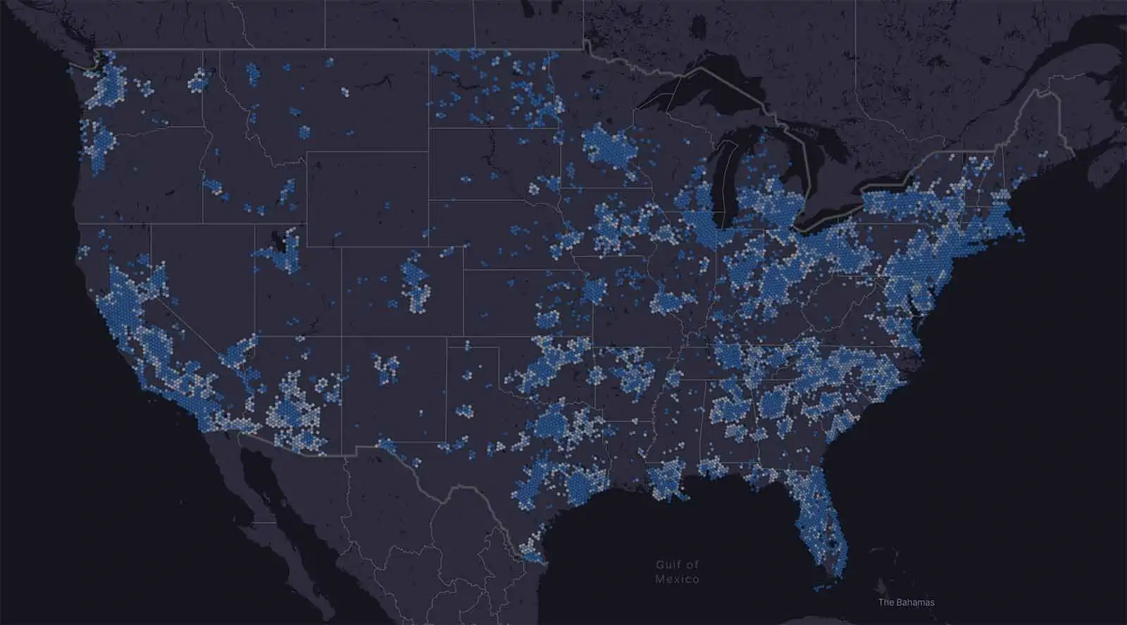 Xfinity Mobile 5G coverage map